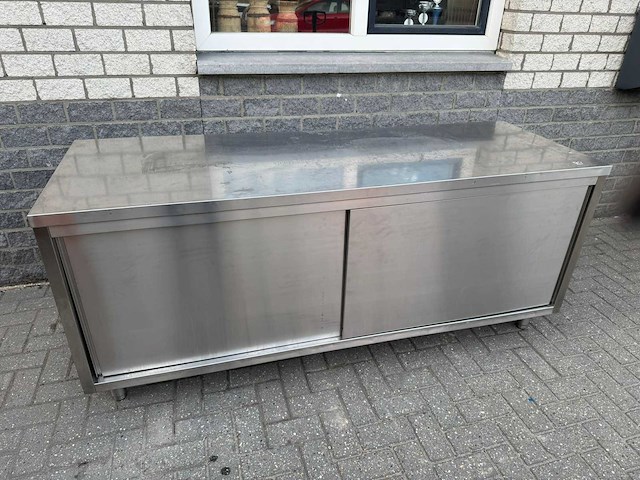 Inox - 200 - rvs werktafel - afbeelding 1 van  3