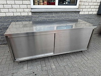 Inox - 200 - rvs werktafel - afbeelding 1 van  3