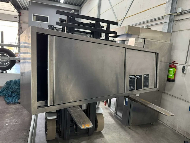 Inox - 2m - rvs wandkast - afbeelding 2 van  2