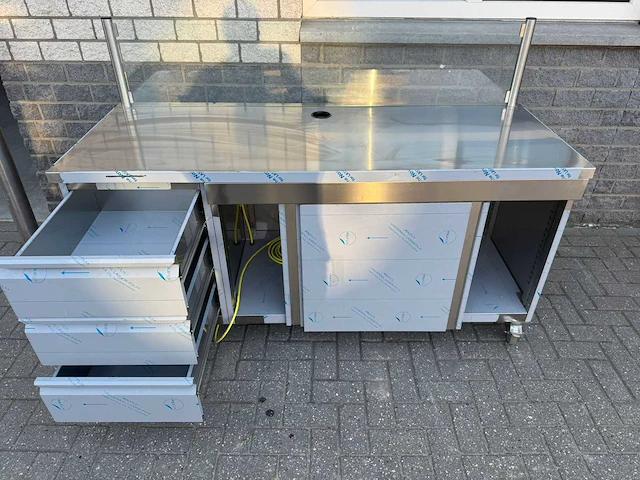 Inox - rvs werktafel - afbeelding 3 van  4