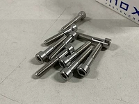 Inox fasteners - zeskantschroef m8-1.25 x 45 (400x) - afbeelding 3 van  3