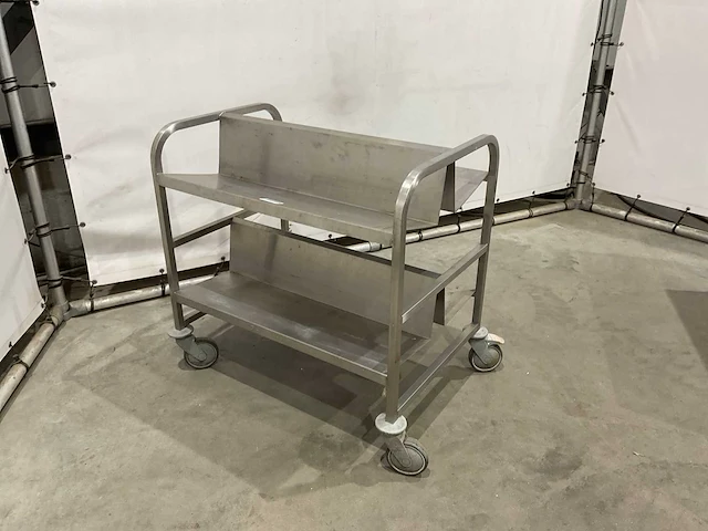 Inox trolley - afbeelding 2 van  6