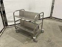 Inox trolley - afbeelding 2 van  6