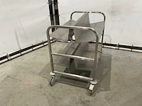 Inox trolley - afbeelding 3 van  6