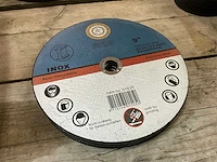 Inox wa60tbe slijpschijf (10x) - afbeelding 1 van  3
