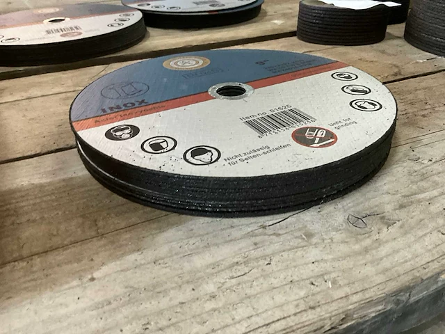 Inox wa60tbe slijpschijf (10x) - afbeelding 2 van  3