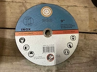 Inox wa60tbe slijpschijf (10x) - afbeelding 3 van  3