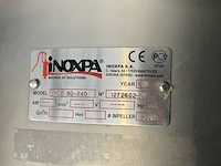 Inoxpa - prolac hcp 80-240 - pomp - ongebruikt - afbeelding 3 van  11