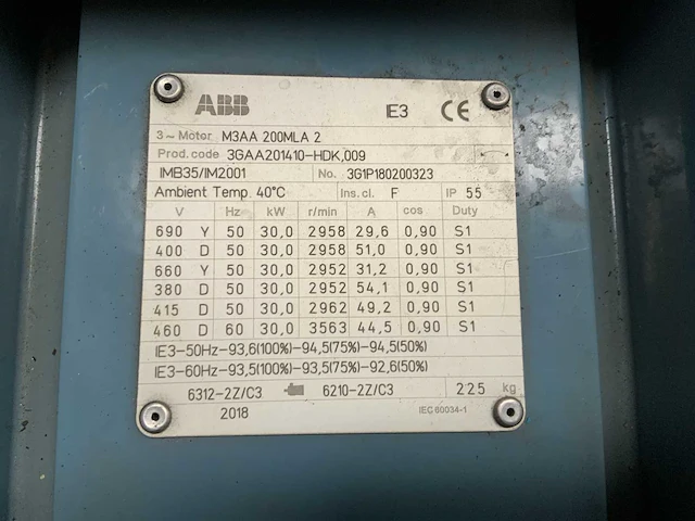 Inoxpa - prolac hcp 80-240 - pomp - ongebruikt - afbeelding 11 van  11