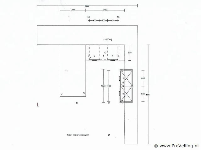 Inrichting werkplek met kastruimte - afbeelding 8 van  10