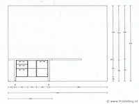 Inrichting werkplek met kastruimte - afbeelding 2 van  12