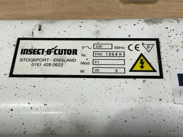 Insect-o-cutor f1 insecten lamp - afbeelding 5 van  5
