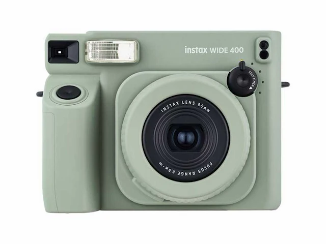 Instax wide 400 - instant camera - sage green - afbeelding 1 van  2