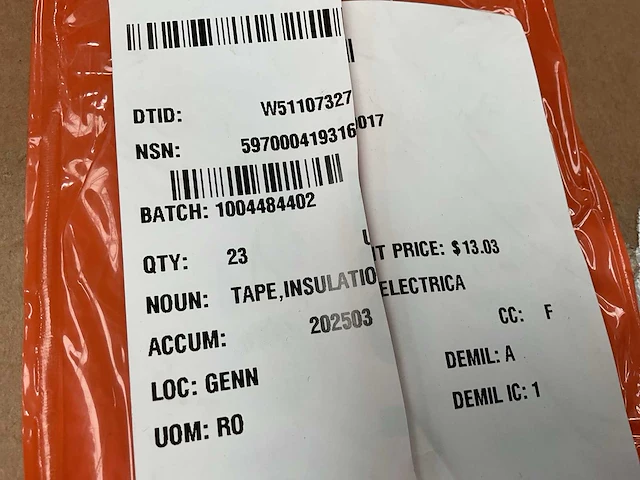 Insulation tape (23x) - afbeelding 4 van  4