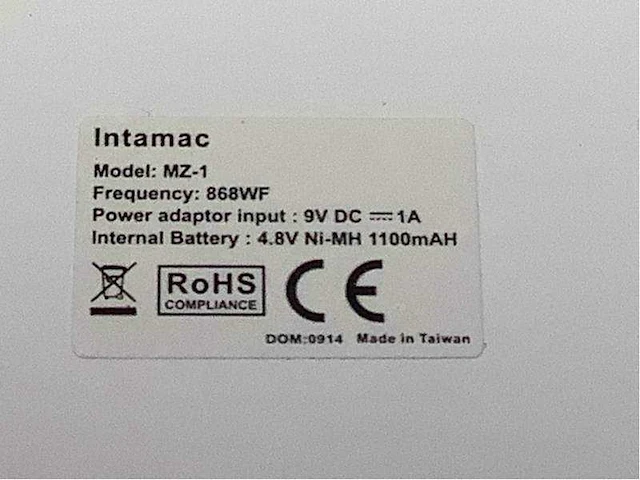 Intamac - mz-1 - beveiligingssysteem (3x) - afbeelding 7 van  7