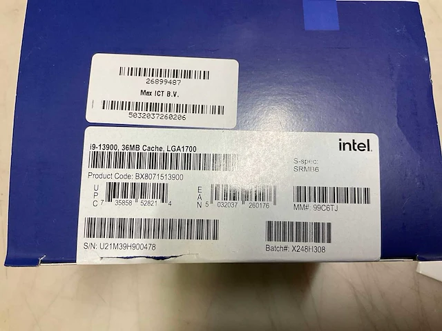 Intel i9-13900 processor - afbeelding 2 van  2