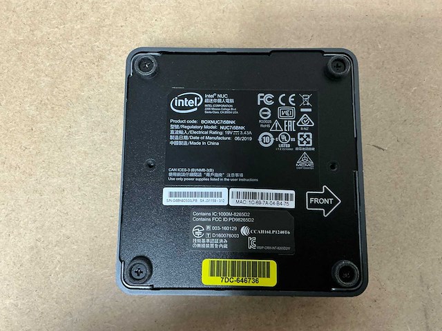 Intel nuc7i5bnk desktop - afbeelding 5 van  6