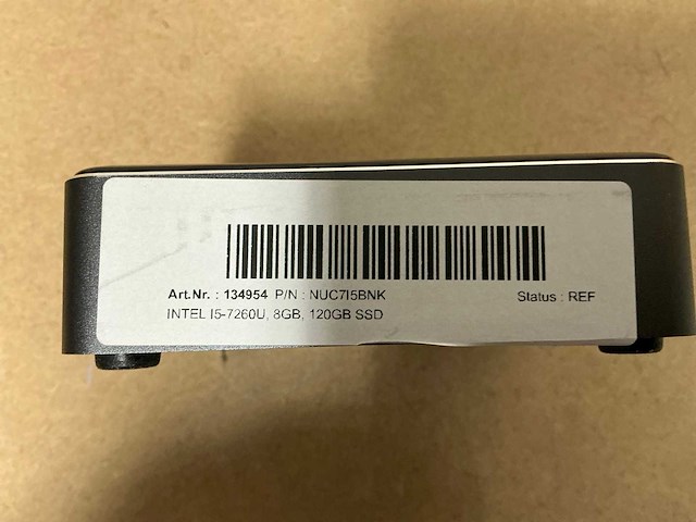 Intel nuc7i5bnk desktop - afbeelding 5 van  5