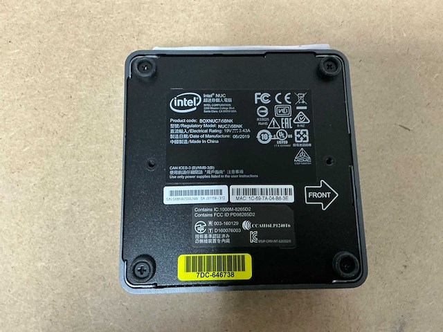 Intel nuc7i5bnk desktop - afbeelding 5 van  6