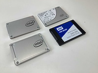 Intel/wd 256/250/240gb ssd interne hardeschijf (4x) - afbeelding 1 van  5