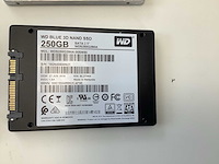 Intel/wd 256/250/240gb ssd interne hardeschijf (4x) - afbeelding 4 van  5