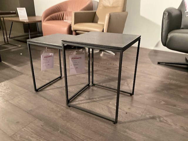 Intense bijzettafel set van 2 - afbeelding 3 van  9