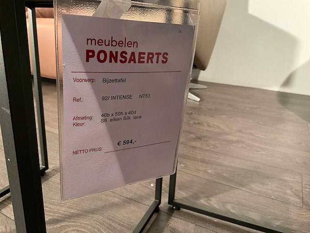 Intense bijzettafel set van 2 - afbeelding 6 van  9
