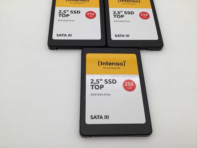 Intenso 256gb sata ssd interne hardeschijf (5x) - afbeelding 3 van  4