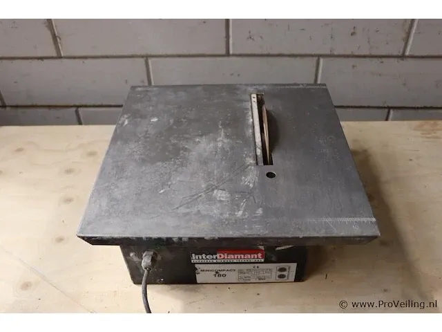 Inter diamant tegelzaagmachine type mini compact 180 - afbeelding 1 van  5