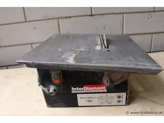 Inter diamant tegelzaagmachine type mini compact 180 - afbeelding 3 van  4