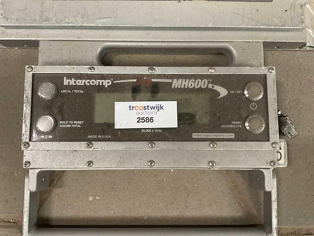 Intercomp mh600 weighing scale - afbeelding 4 van  5