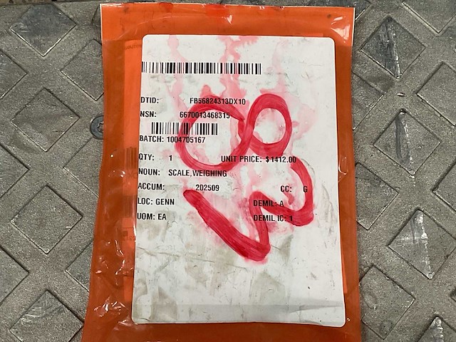 Intercomp pt300 weegschaal - afbeelding 4 van  4