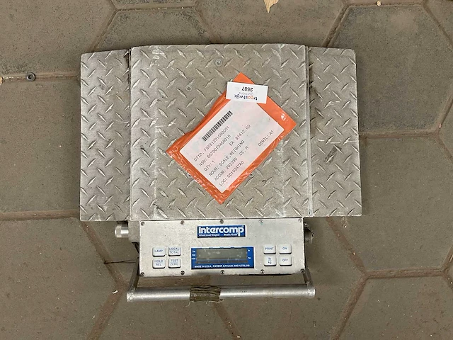 Intercomp pt300 weighing scale - afbeelding 3 van  6