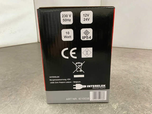 Interelek - 10 watt - draadloze bouwlamp (4x) - afbeelding 6 van  7
