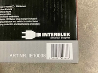 Interelek - 10 watt - draadloze bouwlamp (4x) - afbeelding 7 van  7