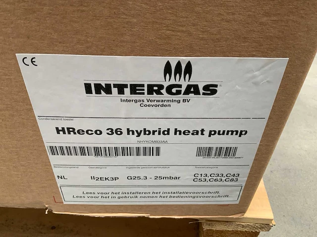 Intergas hreco 36 hybrid combi cv-ketel - afbeelding 4 van  4