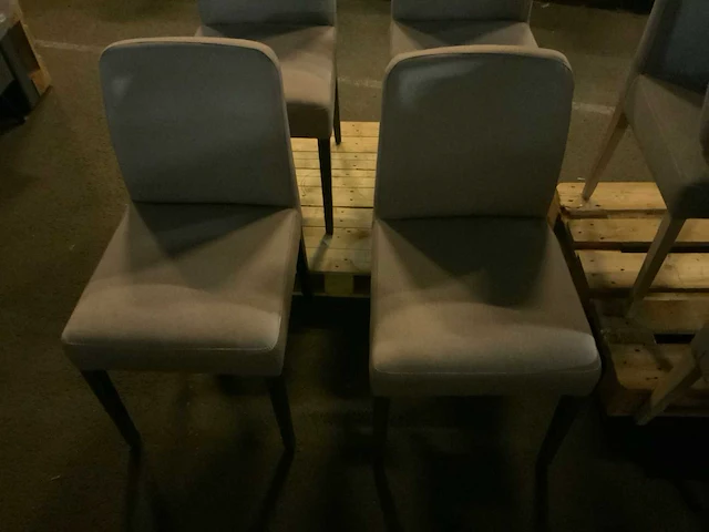 Intergem beige eetkamerstoel (4x) - afbeelding 6 van  6