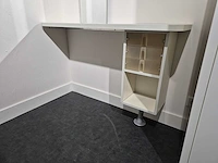 Interlubke - kaptafel - meubel + spiegel - afbeelding 1 van  5