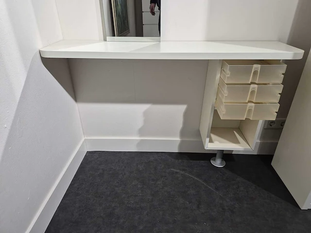 Interlubke - kaptafel - meubel + spiegel - afbeelding 3 van  5