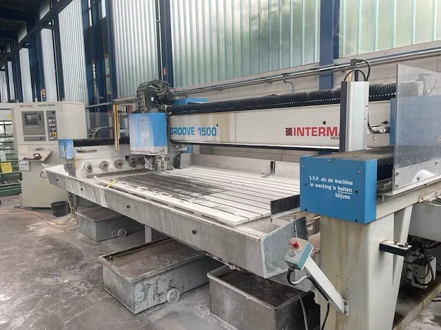 Intermac groove 1500 cnc rillenslijper - afbeelding 1 van  14