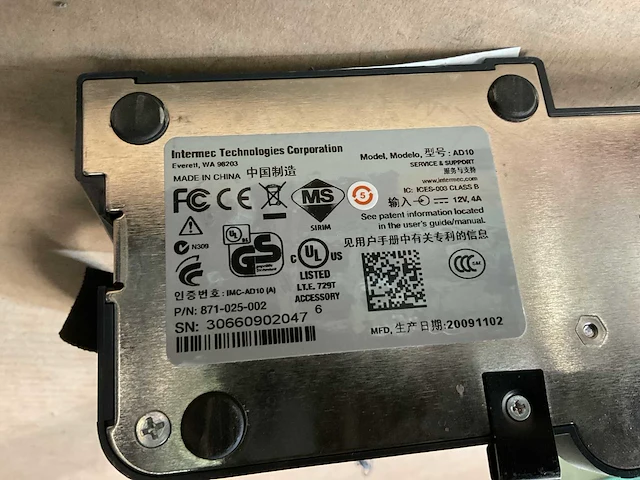 Intermec cn3ni barcode scanner - afbeelding 4 van  4