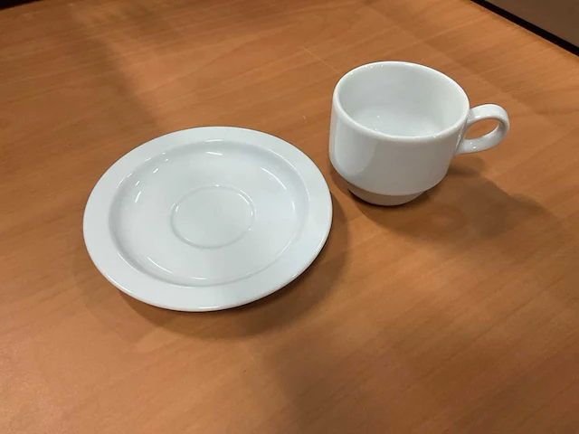 Intermezzo koffiekop en schotel (100x) - afbeelding 3 van  5