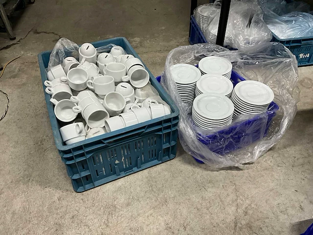 Intermezzo koffiekop en schotel (100x) - afbeelding 5 van  5