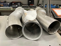 International 3824143c3l exhaust pipe (3x) - afbeelding 5 van  5