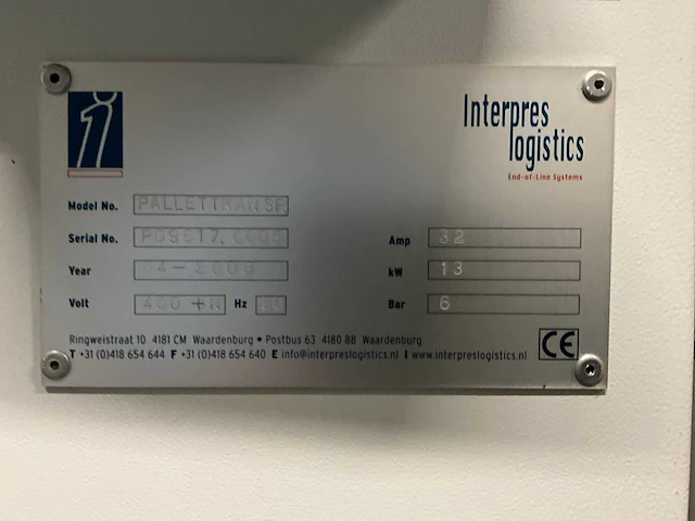 Interpress palletwisselaar - afbeelding 15 van  25