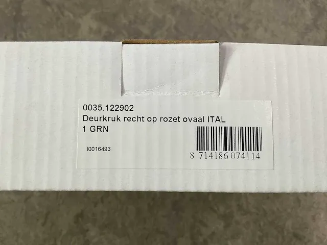 Intersteel - 1229 - deurkruk recht op ovaal rozet (10x) - afbeelding 8 van  8