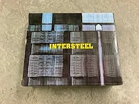 Intersteel - arjan moors sliced no.2 - 0726 - deurkruk op rozet rond (10x) - afbeelding 8 van  9