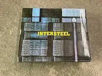 Intersteel - arjan moors sliced no.4 - 0729 - deurkruk op rozet (10x) - afbeelding 10 van  10