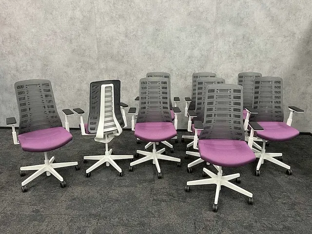 Interstuhl pureis3 - ergonomische bureaustoel (9x) - afbeelding 17 van  19