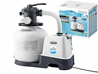 Intex - krystal clear - qx2100 - zandfilterpomp met zoutwatersysteem - afbeelding 1 van  4